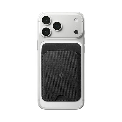 Cartera MagSafe, Spigen, MagFit Urban Fit, Negro AFA11335
