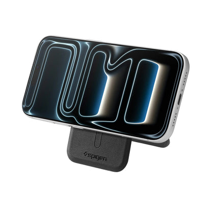 Cartera MagSafe, Spigen, Slim Fold Tripod S314-4, Negro AFA11591