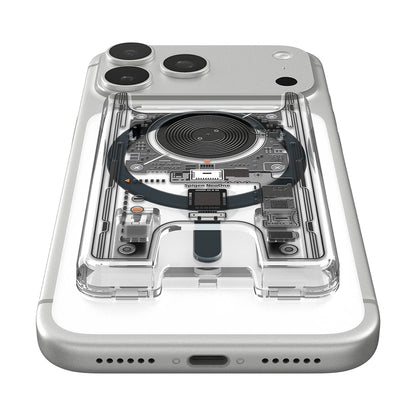 Cartera MagSafe, Spigen, Ultra Hybrid Zero One, Transparente AFA11403