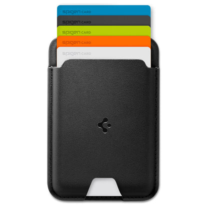 Cartera MagSafe, Spigen, Valentinus MagFit, Negro AFA11337