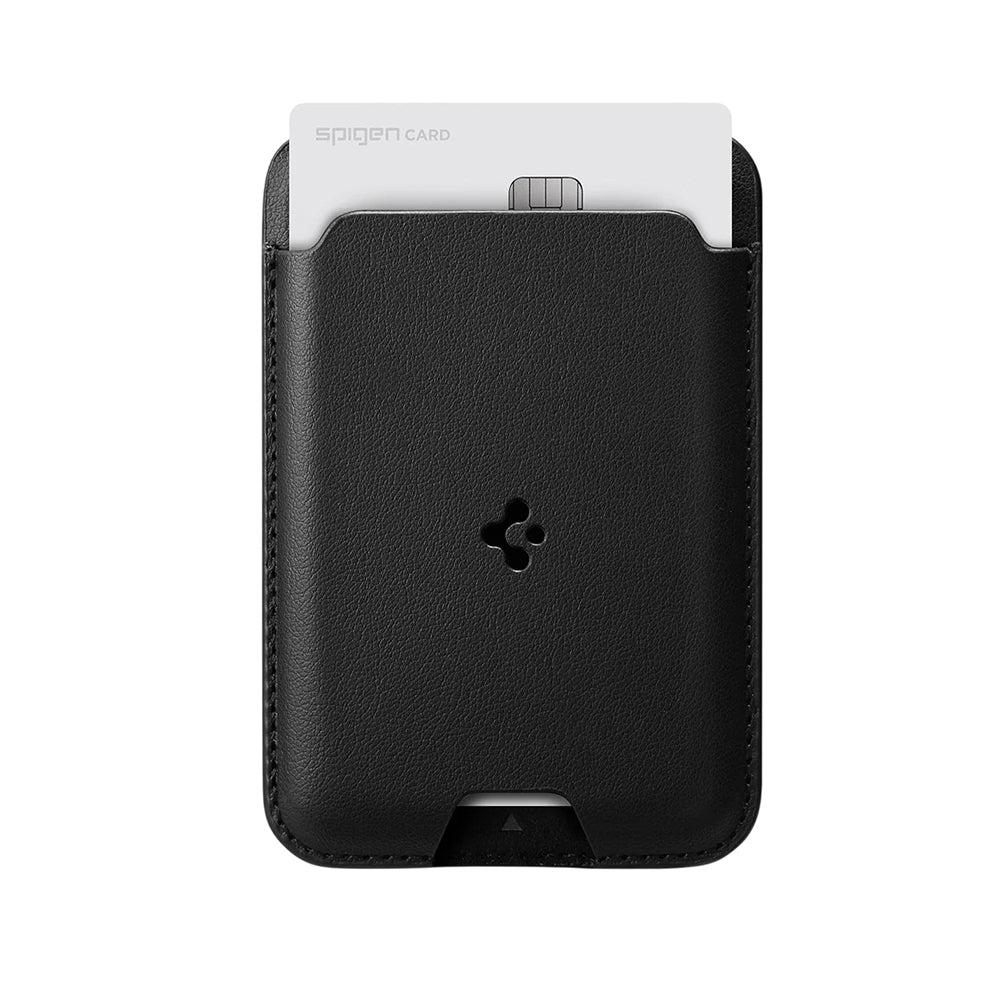 Cartera MagSafe, Spigen, Valentinus MagFit 2 Tarjetas, Negro AMP02284