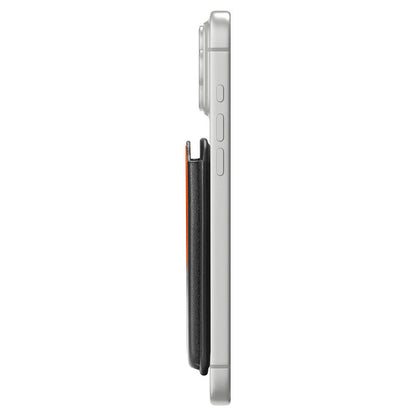 Cartera MagSafe, Spigen, Valentinus MagFit+, Negro AFA11336