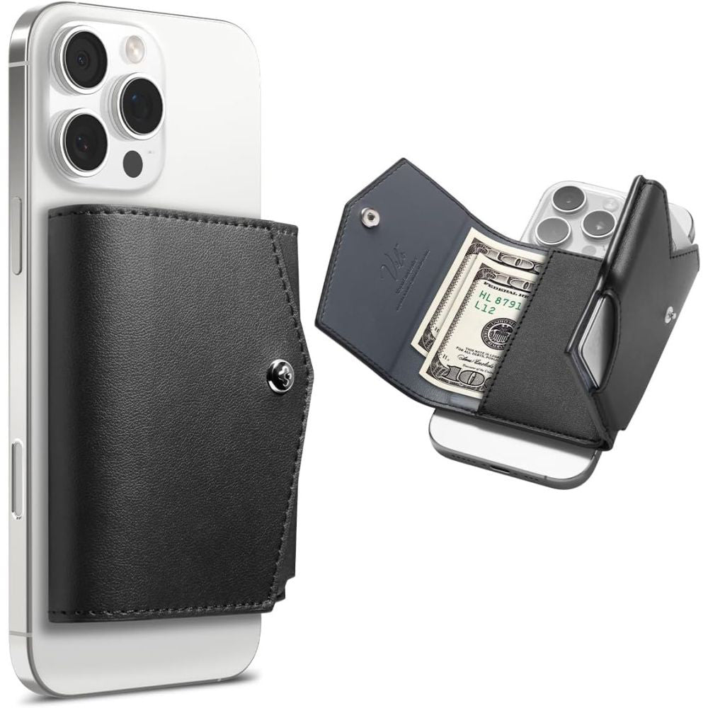 Cartera Magsafe, Spigen, Valentinus Pro, Negra