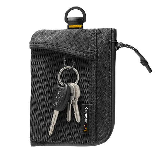Cartera Spigen LF300 con Protección RFID, Negro AFA11229