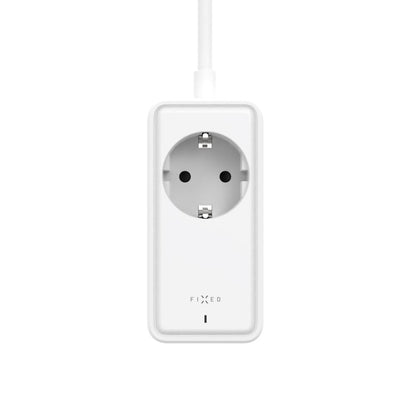 Regleta Fixed, 1 x Schuko, Blanca