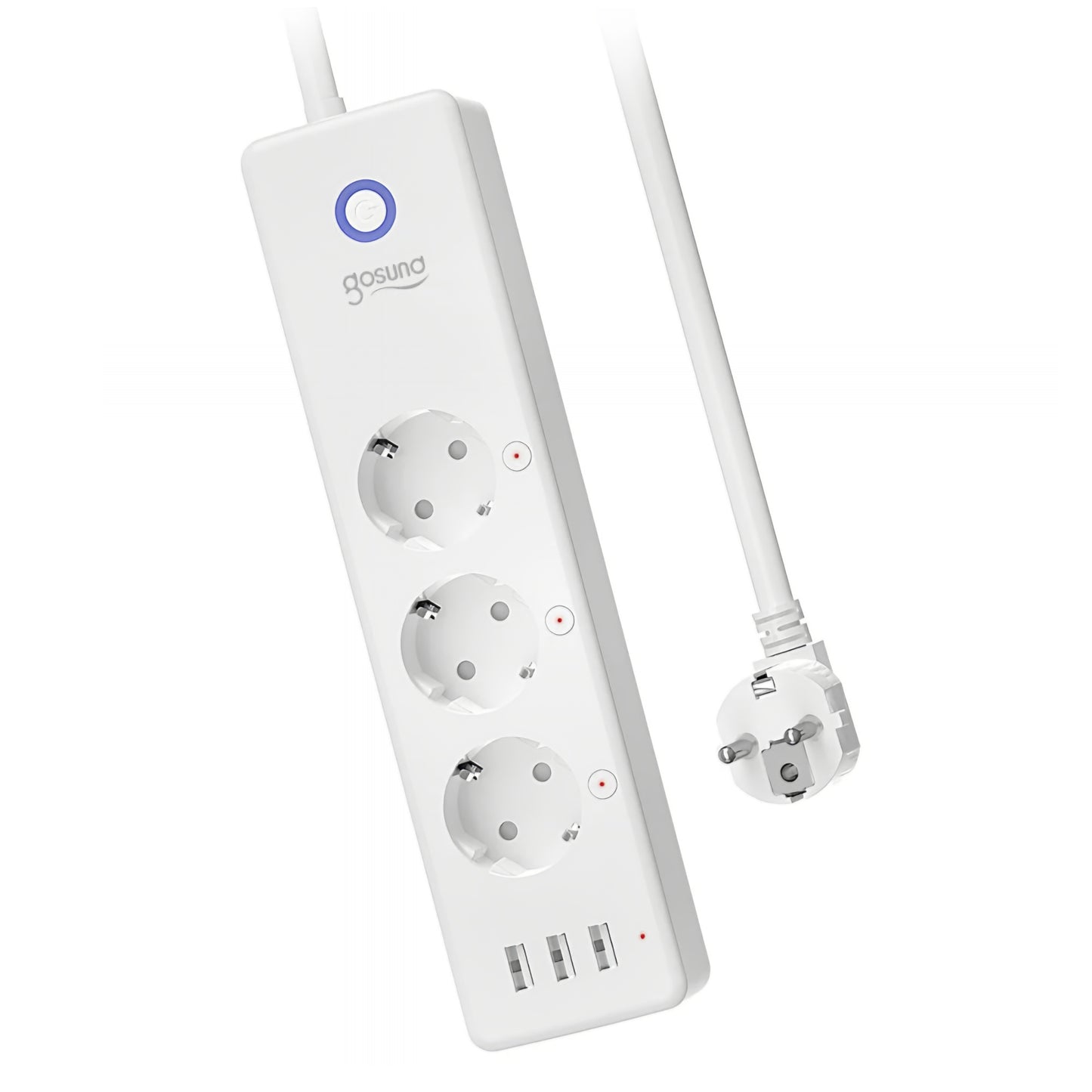 Regleta Gosund P1 Plus, Wi-Fi, 3 x Schuko