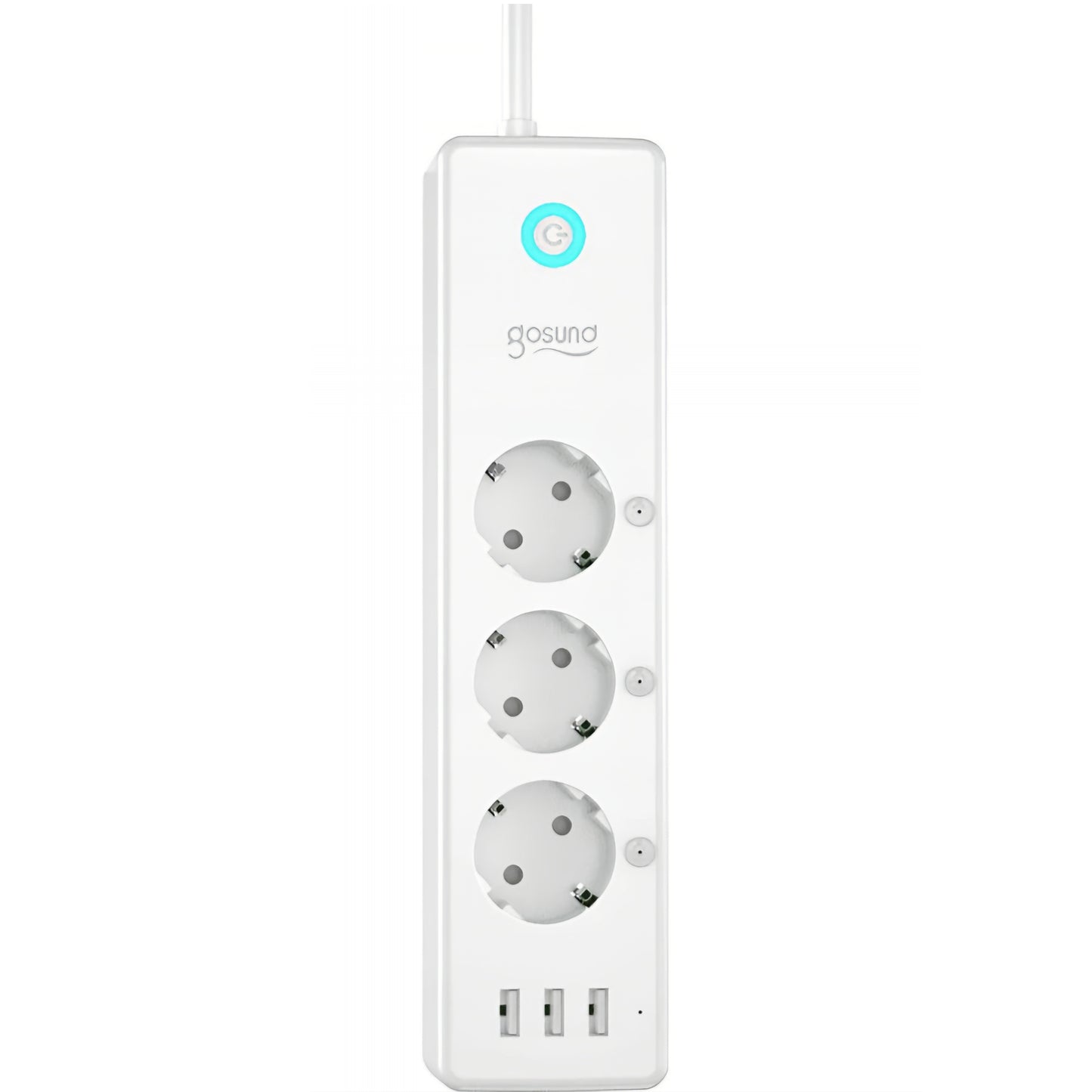 Regleta Gosund P1 Plus, Wi-Fi, 3 x Schuko
