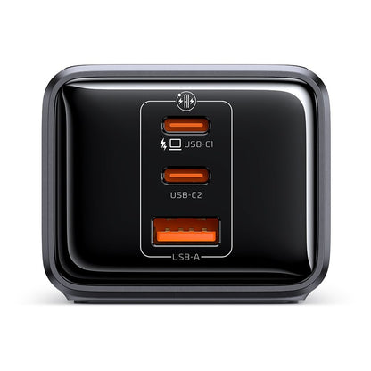 Extensión McDodo CH-0620, 3 x Schuko - 1 x USB-A - 2 x USB-C, Negro