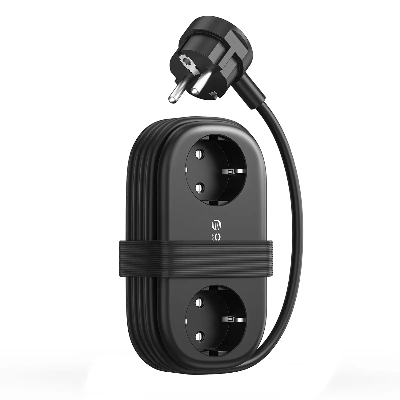 Extensión Orico AP3, 2 x Schuko - 2 x USB-A - 2 x USB-C, Negro
