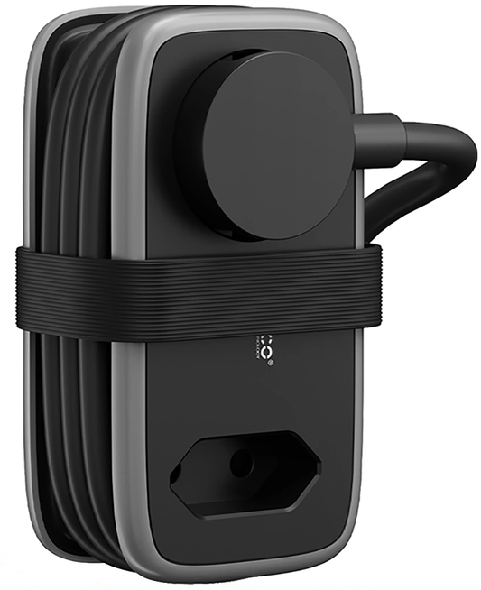 Extensión Orico APP, 2 x Schuko - 2 x USB-A - 1 x USB-C, Negro Gris