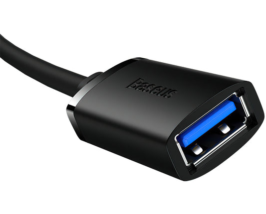 Extensión USB 3.0 Baseus AirJoy Series, 0.5m, Negro B00631103111-01