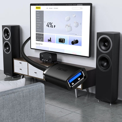 Extensor USB 3.0 Baseus AirJoy, 3m, Negro B00631103111-04