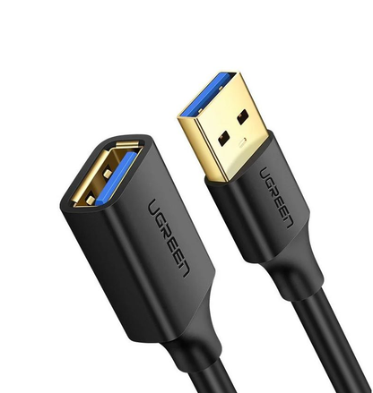 Extensor USB 3.0 UGREEN US129, 5m, Negro
