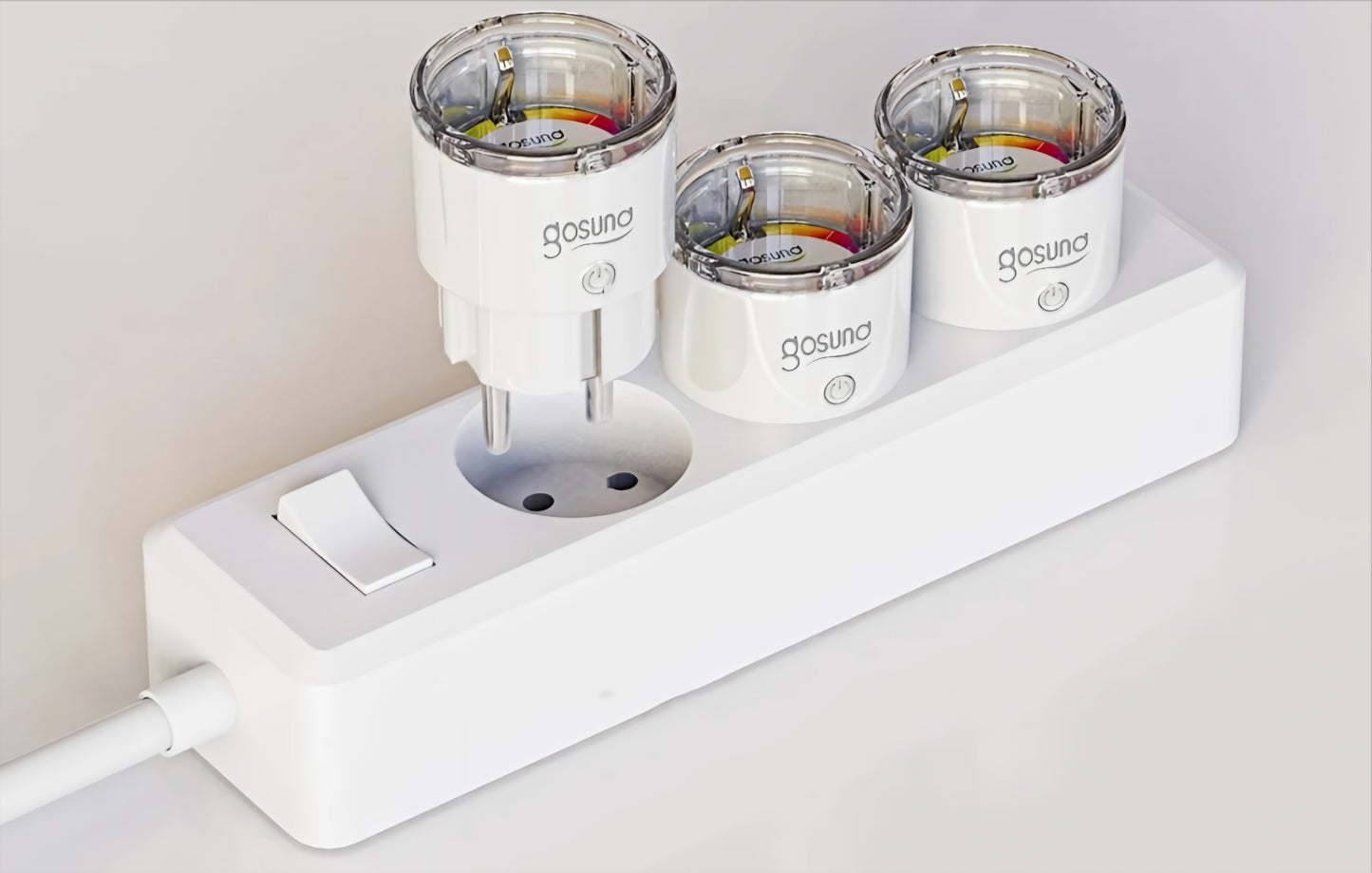 Enchufe Gosund Smart EP2, Wi-Fi, Set de 4 unidades
