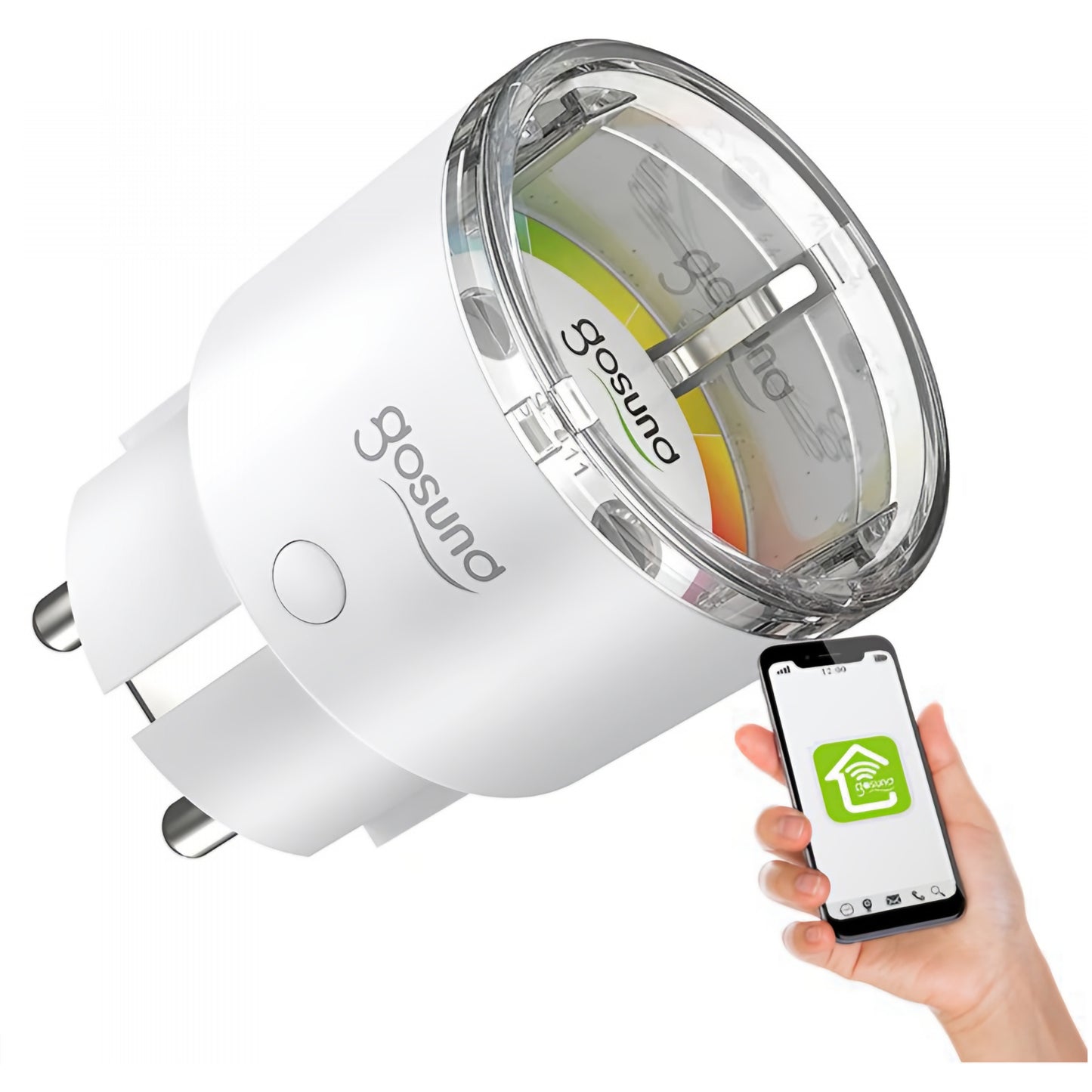 Enchufe Gosund Smart EP2, Wi-Fi, Set de 4 unidades