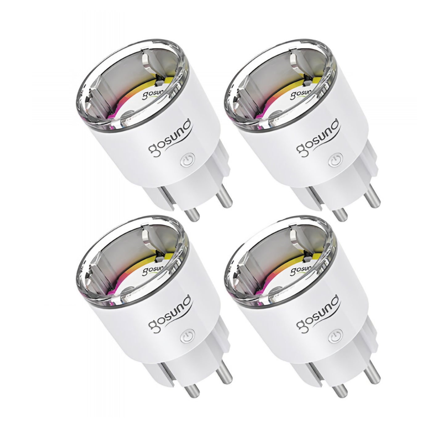 Enchufe Gosund Smart EP2, Wi-Fi, Set de 4 unidades