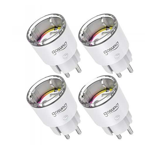 Enchufe Gosund Smart EP2, Wi-Fi, Set de 4 unidades