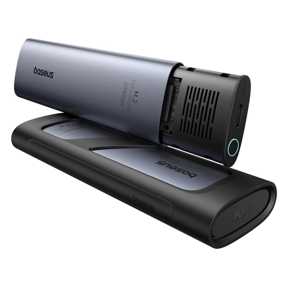 Rack Baseus FlyJoy Series para SSD M.2 NVMe, Gris B00760600811-01