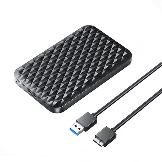 Rack Orico 2520U3-V1 para HDD / SSD SATA 2.5 pulgadas, microUSB 3.0, Negro