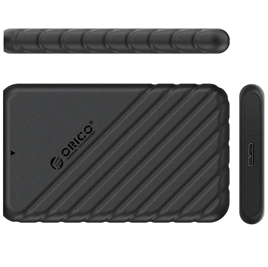 Rack Orico 25PW1-U3 para HDD / SSD SATA 2.5 pulgadas, microUSB 3.0, Negro