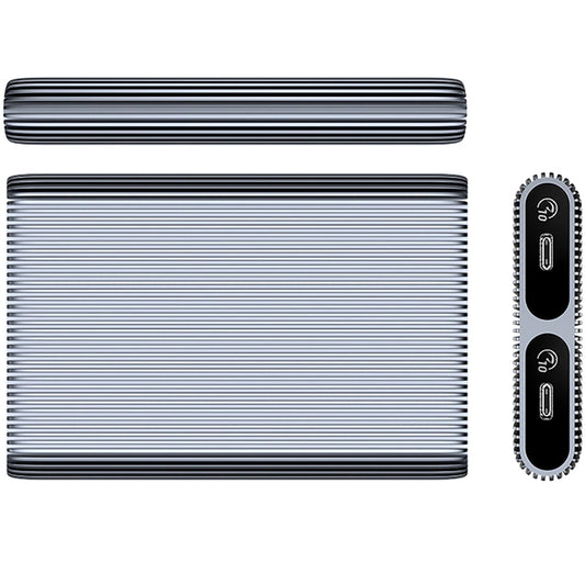 Rack Orico AM2C3-2N Disco Dual para SSD M.2 NVMe, Gris