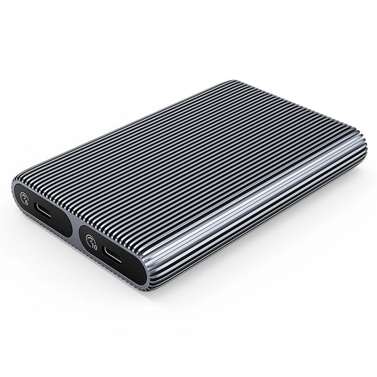 Rack Orico AM2C3-2SN Doble Disco para SSD M.2 NVMe, Gris