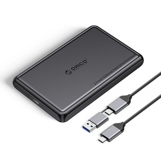 Rack Orico DDL25-C3 para HDD / SSD SATA 2.5 pulgadas, USB-C, Negro