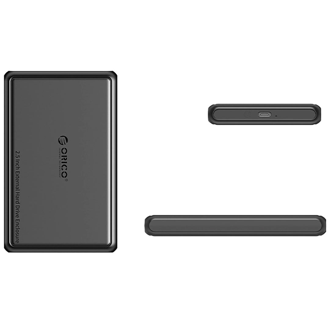 Rack Orico DDL25-C3 para HDD / SSD SATA 2.5 pulgadas, USB-C, Negro