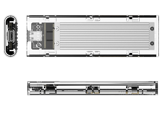 Rack Orico TCM2-C3 para SSD M.2 NVMe, Gris