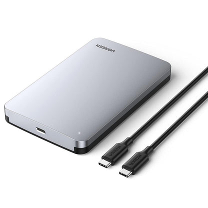 Rack UGREEN CM300 (70499) para HDD / SSD SATA 2.5 pulgadas, USB-C, Gris
