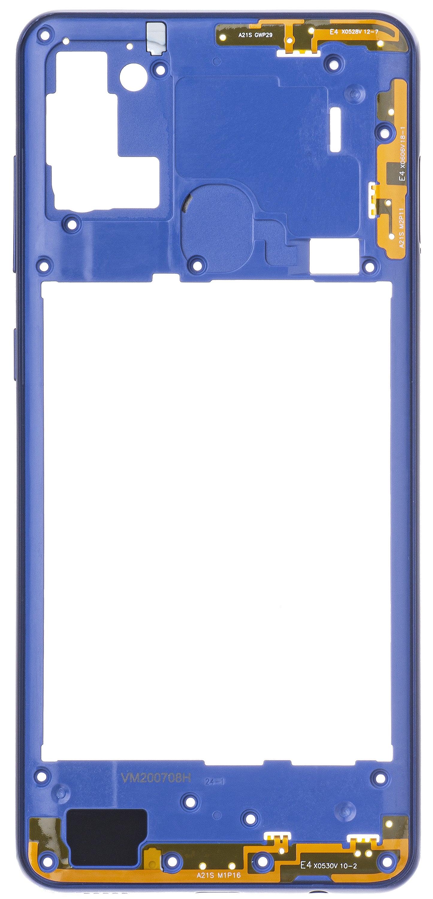 Samsung Galaxy A21s A217 Media funda, Azul