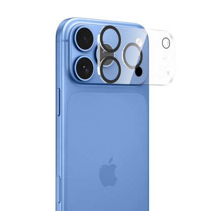 Marco protector para cámara trasera Tech-Protect Cam Fit+ para Apple iPhone 18 Pro Max, vidrio templado, transparente