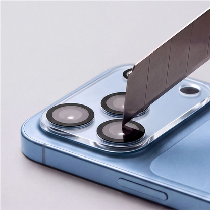 Marco protector para cámara trasera Tech-Protect Cam Fit+ para Apple iPhone 18 Pro Max, vidrio templado, transparente