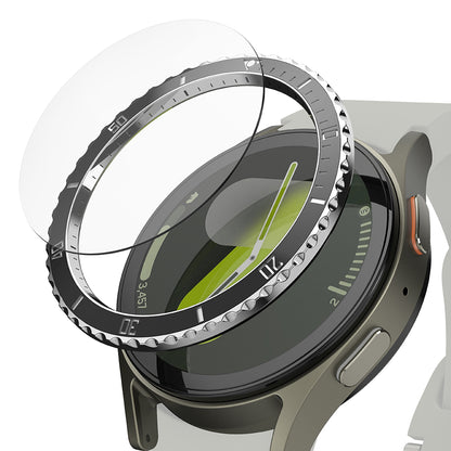 Marco de Protección Ringke Premium Styling para Samsung Galaxy Watch7 40mm, Modelo 4, Negro