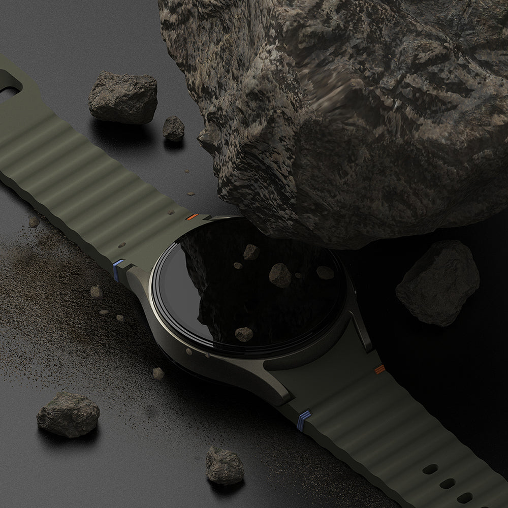 Marco de Protección Ringke Premium Styling para Samsung Galaxy Watch7 44mm, Modelo 4, Negro