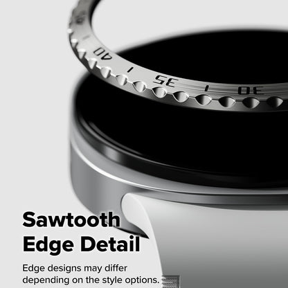 Marco de Protección Ringke Inner Styling para Samsung Galaxy Watch8 Classic, Negro