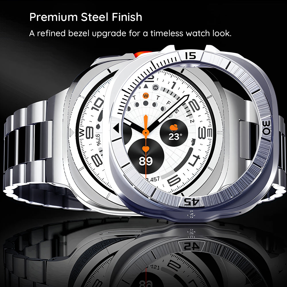 Marco de Protección Spigen Tune Diver para Samsung Galaxy Watch Ultra2, Negro ACS11617