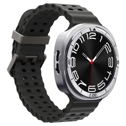 Marco de Protección Spigen Tune Pro Pilot para Samsung Galaxy Watch8 44mm, Plateado