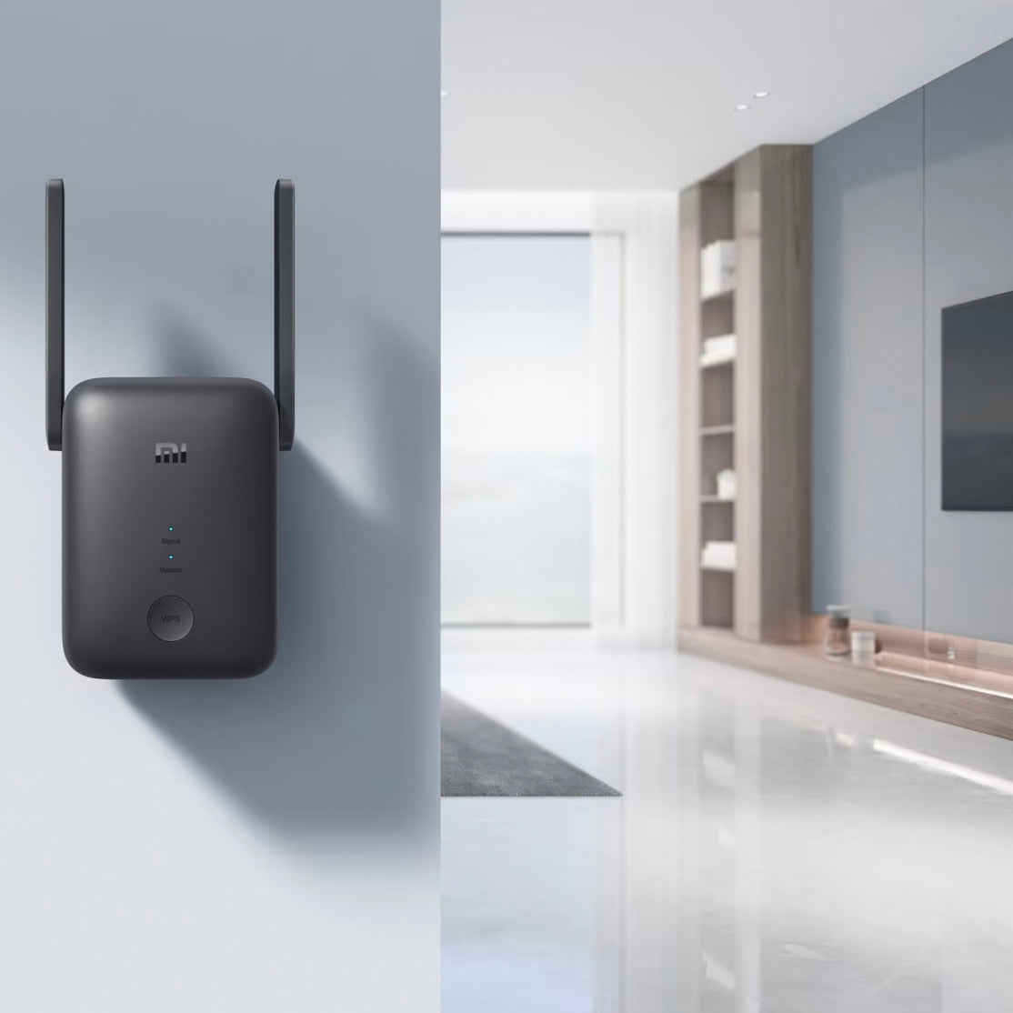 Xiaomi Mi Wireless Range Extender AC1200, Dual Band, 1200Mbps, Negro DVB4348GL DVB4348GL 