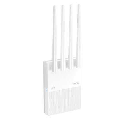 Router Wireless HOCO HI31, Banda Dual, Wi-Fi 5, Blanco