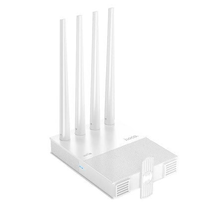 Router Wireless HOCO HI31, Banda Dual, Wi-Fi 5, Blanco