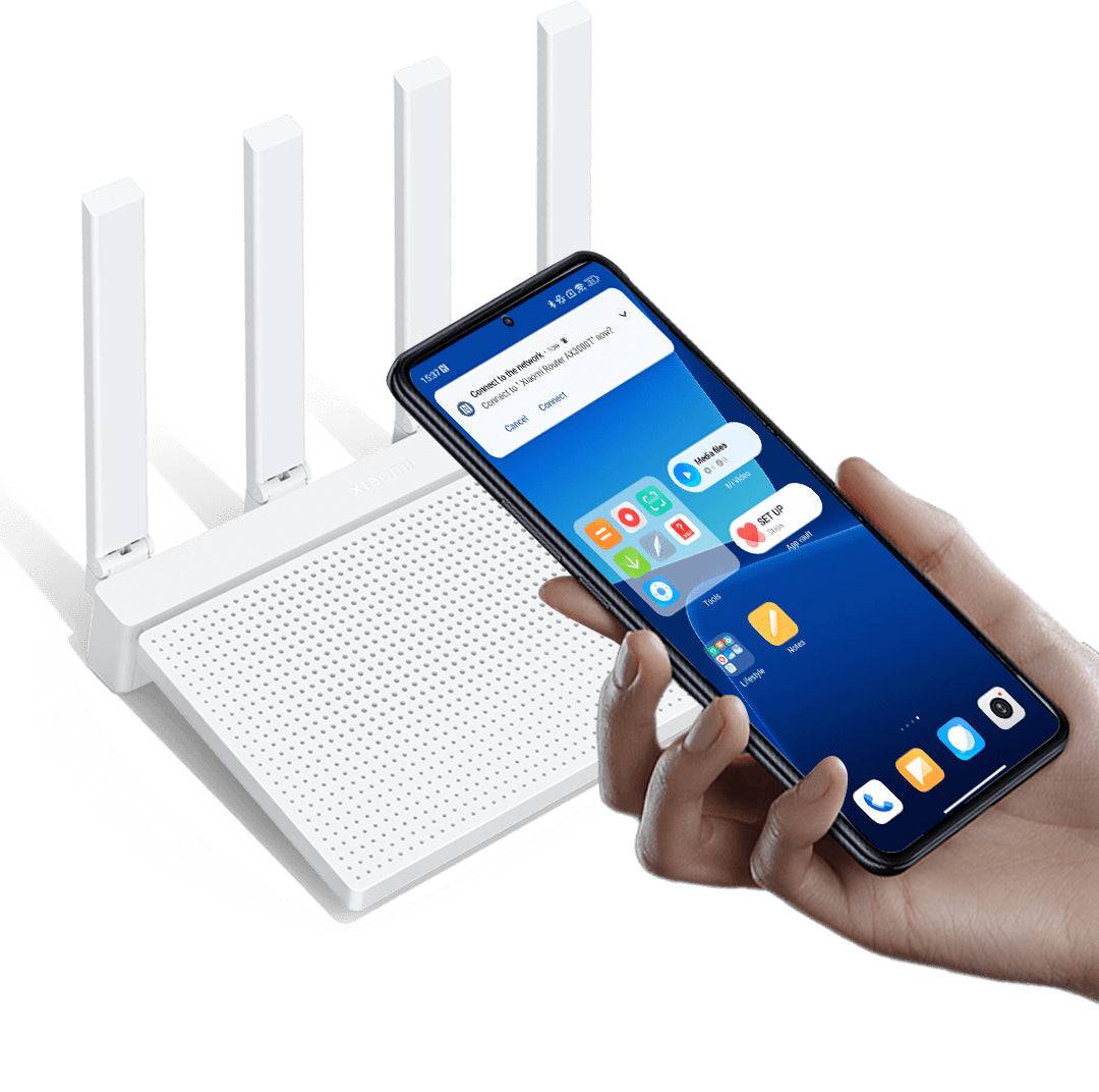 Router inalámbrico Xiaomi AX3000T, doble banda, Wi-Fi 6, blanco DVB4423GL 