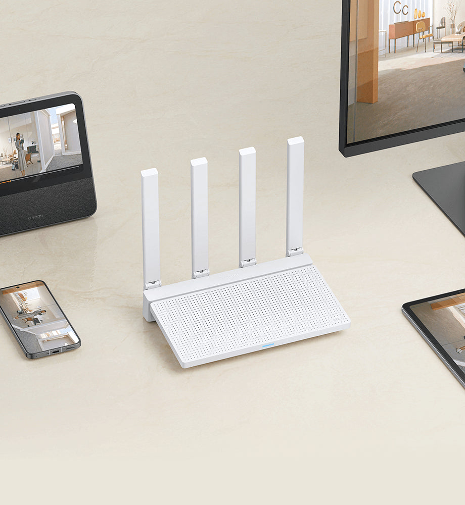 Router inalámbrico Xiaomi AX3000T, doble banda, Wi-Fi 6, blanco DVB4423GL 