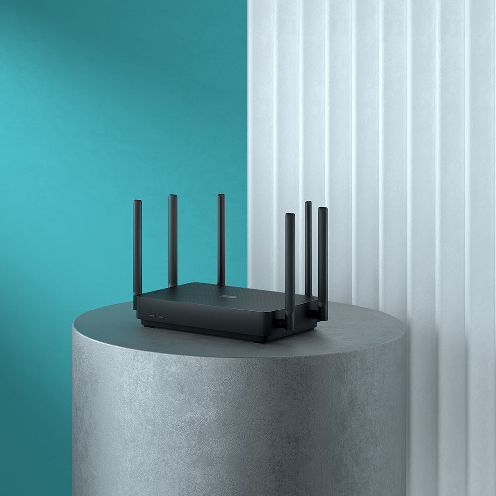 Xiaomi AX3200 Router Inalámbrico, Doble Banda, Wi-Fi 6, Negro DVB4314GL 