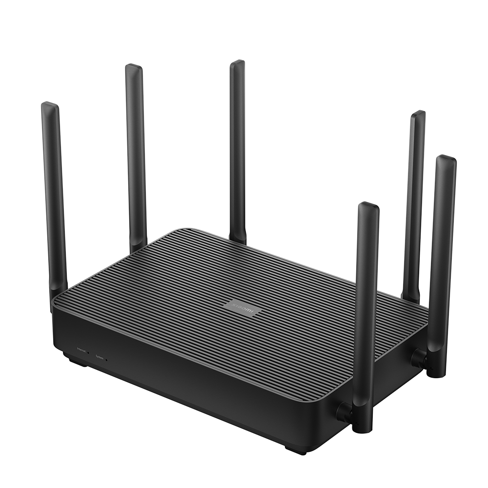 Xiaomi AX3200 Router Inalámbrico, Doble Banda, Wi-Fi 6, Negro DVB4314GL 