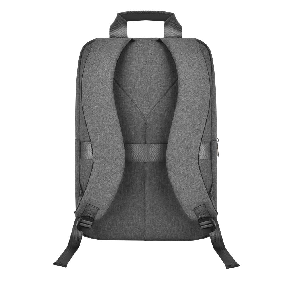 WiWu Mochila minimalista para portátil de 15,6 pulgadas, gris 