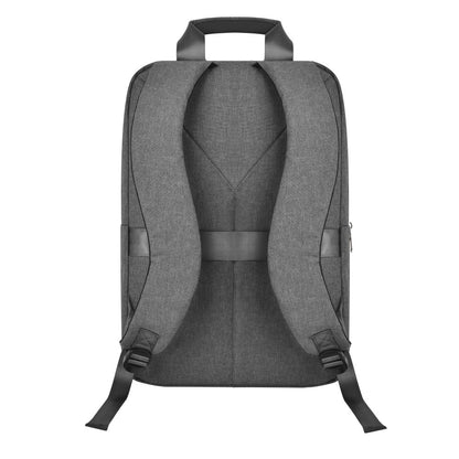 WiWu Mochila minimalista para portátil de 15,6 pulgadas, gris 