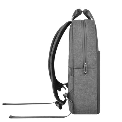 WiWu Mochila minimalista para portátil de 15,6 pulgadas, gris 