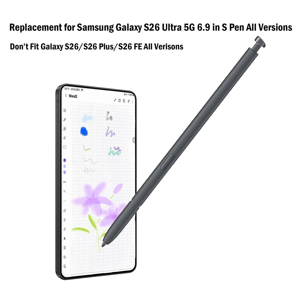 S-Pen OEM para Samsung Galaxy S26 Ultra S948, Negro