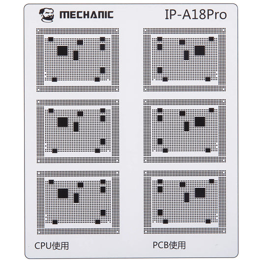Plantilla de Aislamiento de Pistas CI Mechanic para Apple iPhone 6 - Serie 16